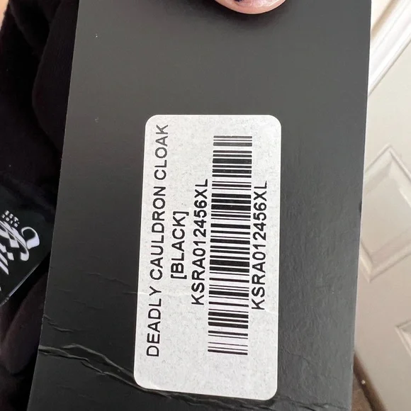 Killstar Deadly Cauldron Cloak size xl black goth witchy celestial - Picture 10 of 10